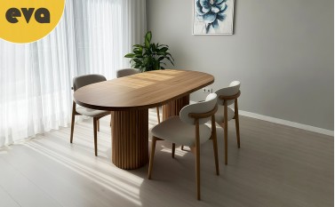 Eva Masa Sandalye Takımı 4 Sandalye